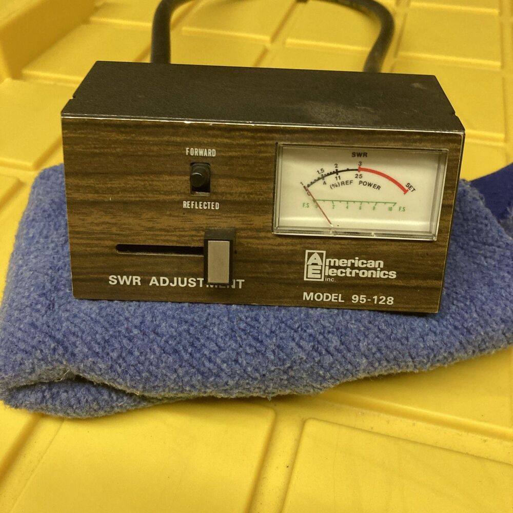 American Electronics Field Strength Meter / SWR Bridge, model 95-128